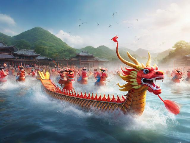 九游体育网站_ 乡村特色龙舟赛,传承水文化的激情盛会,体育赛龙舟游戏