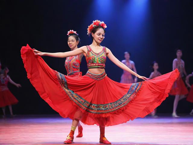 九游体育网站_ 传统民族舞蹈与运动融合表演,文化体育双丰收,民族传统体育项目有多少种