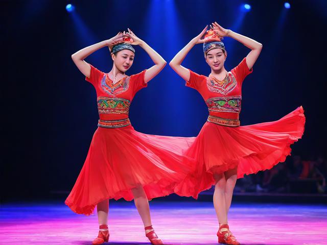 九游体育网站_ 传统民族舞蹈运动会，文化舞台上的青春律动，运动会民族舞团体秀