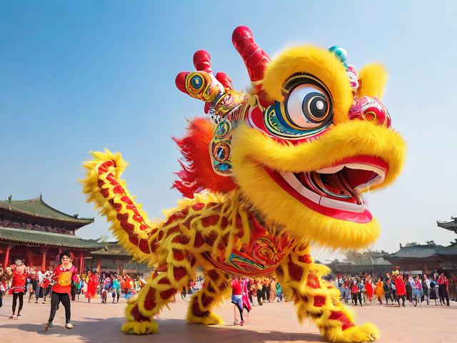 九游体育网站_ 传统民族舞龙舞狮，激情庆典中的运动元素